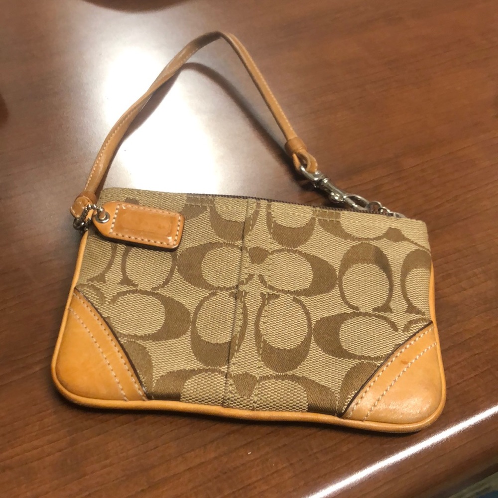 Coach wristlet